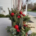 Residential Winter Planters